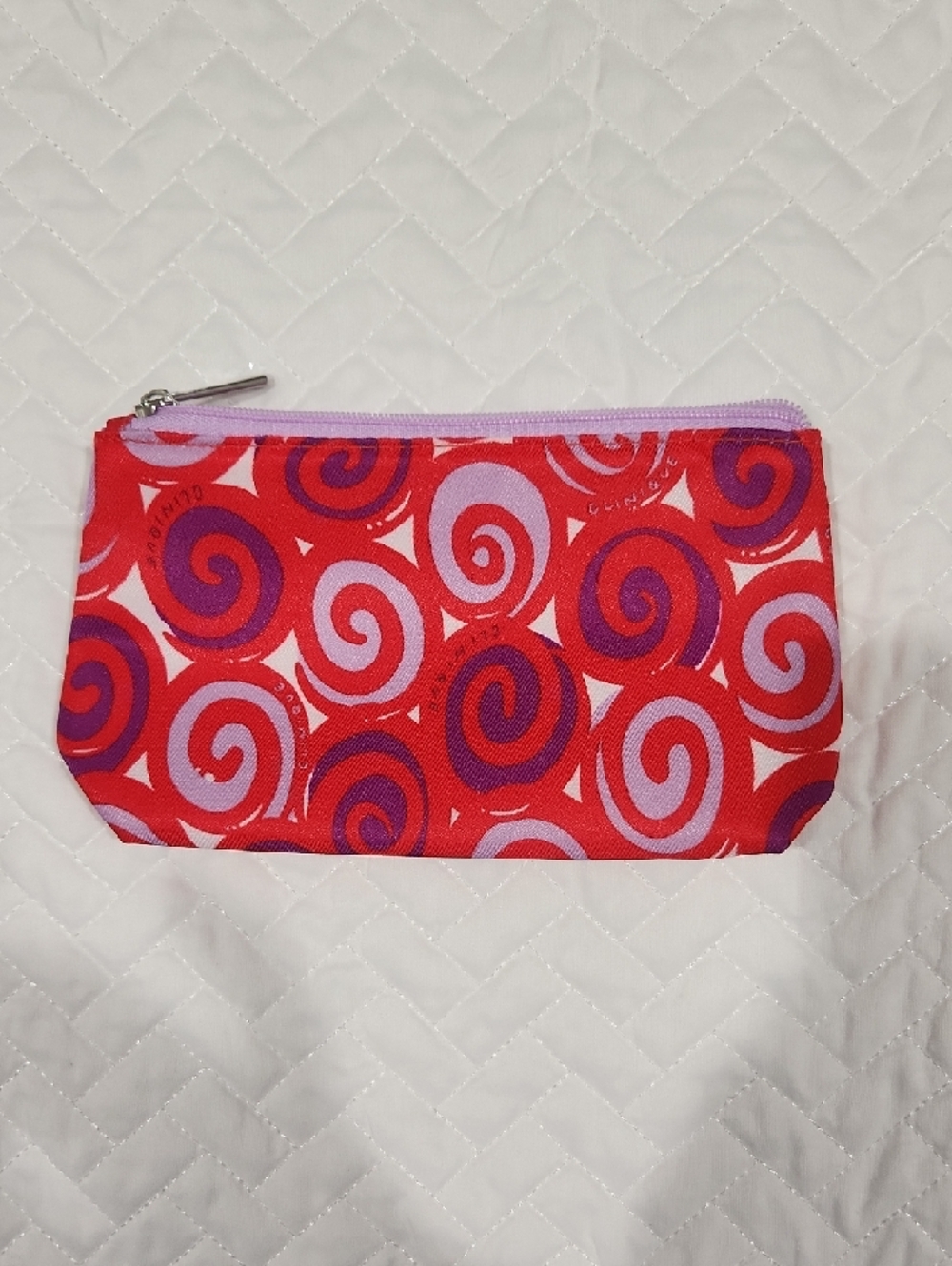 Clinique Cosmetic Pouch Set - Colorful Patterned Makeup Bags (Lot Of 7) NEW - Picture 4 of 9